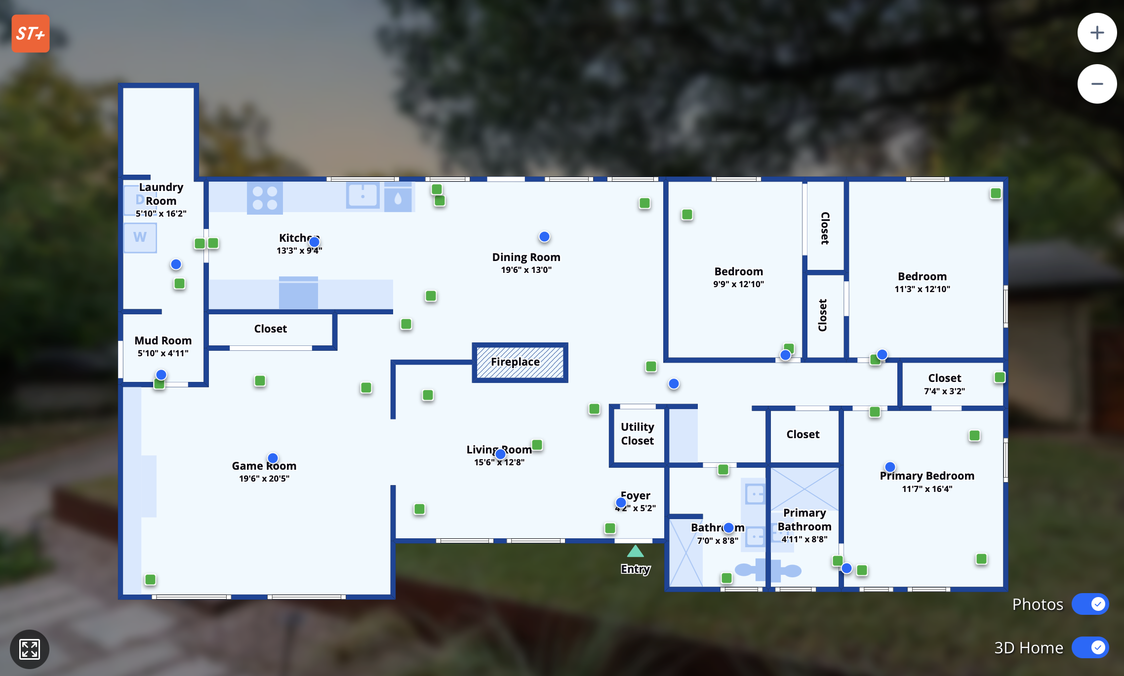 Zillow Showcase Preview Floor Plan